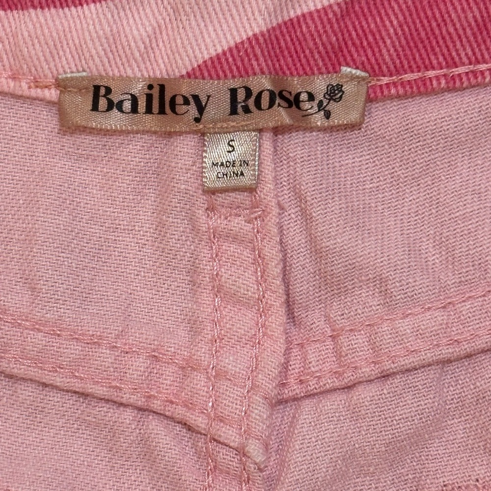 Bailey Rose Small Vibrant Pink Women's Wide Leg Pants - Picture 2 of 8